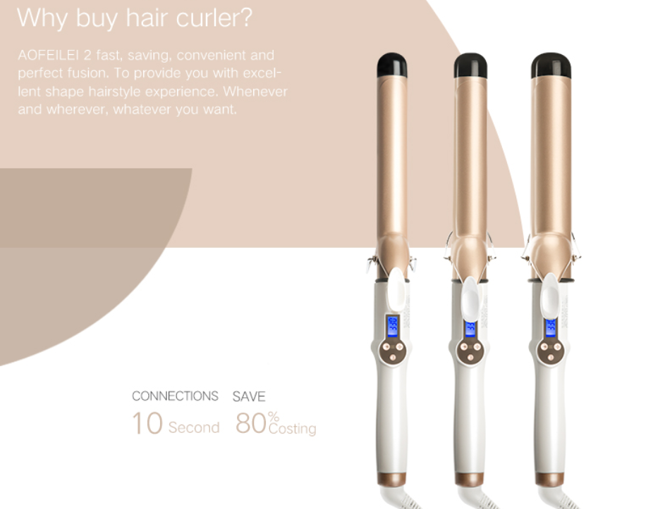 Curling iron - Salon quality Curls at home