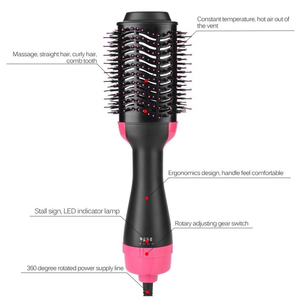 Electric Hair Dryer Comb - For Amazing Hair Styling 