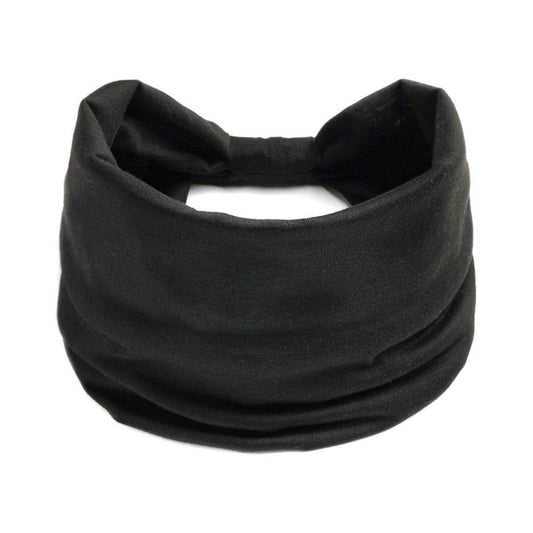 Elastic sporty headband - Wide version for yoga and training