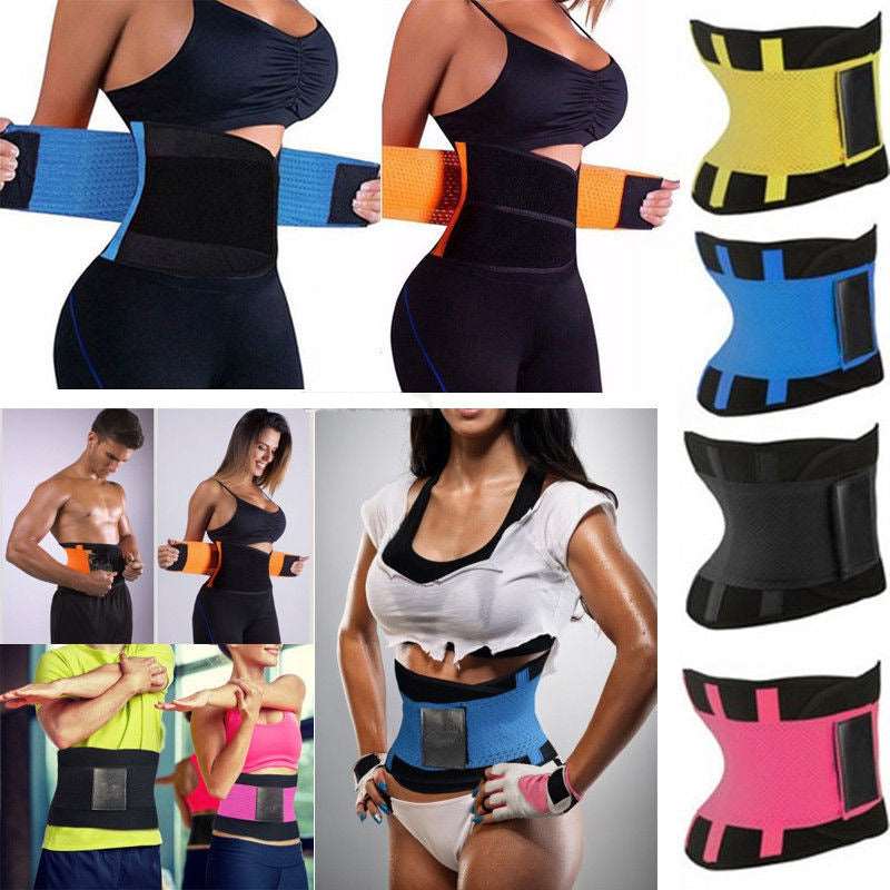 Body Shaping Exercise Waist Shaping Belt - Fitness Girdle