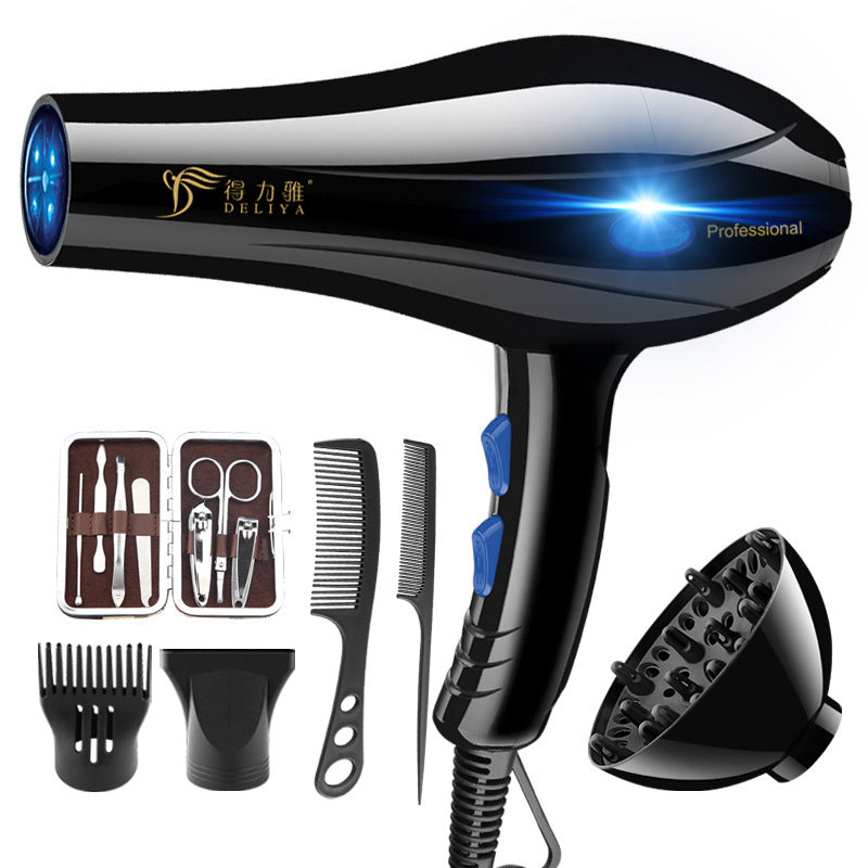 LuxeFlow High-Power Blue Light Hair Dryer