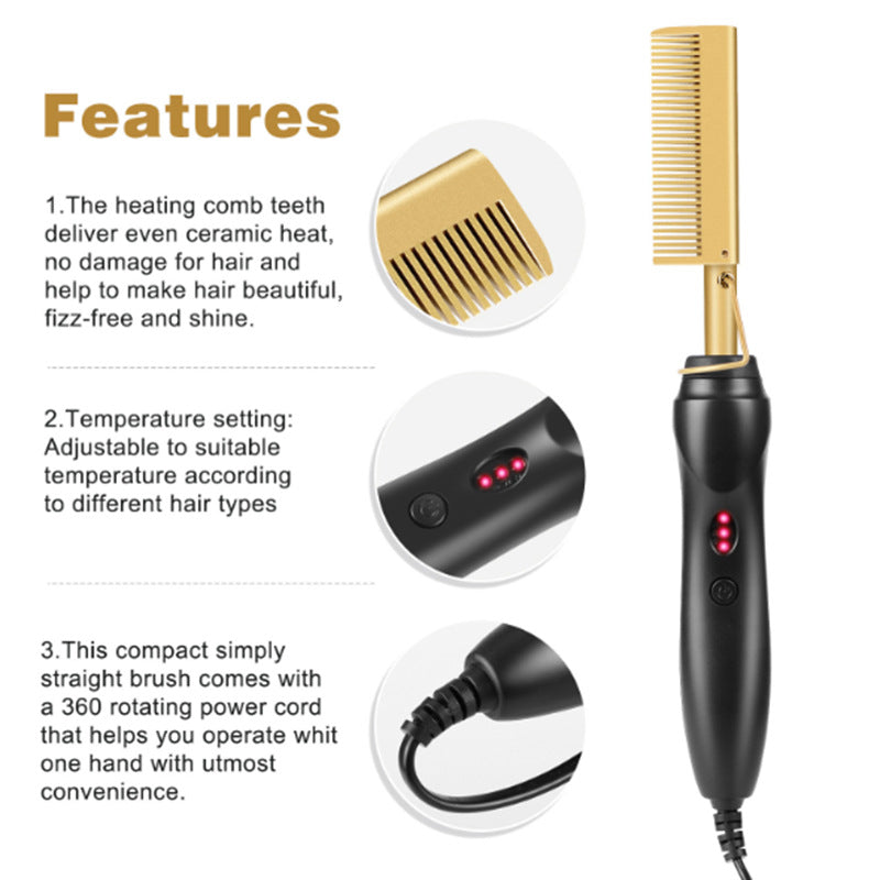 Hair Straightening Comb