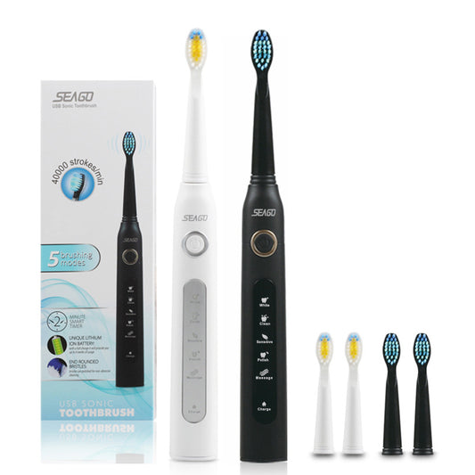 Seago SG-507 Sonic Adult Electric Toothbrush 