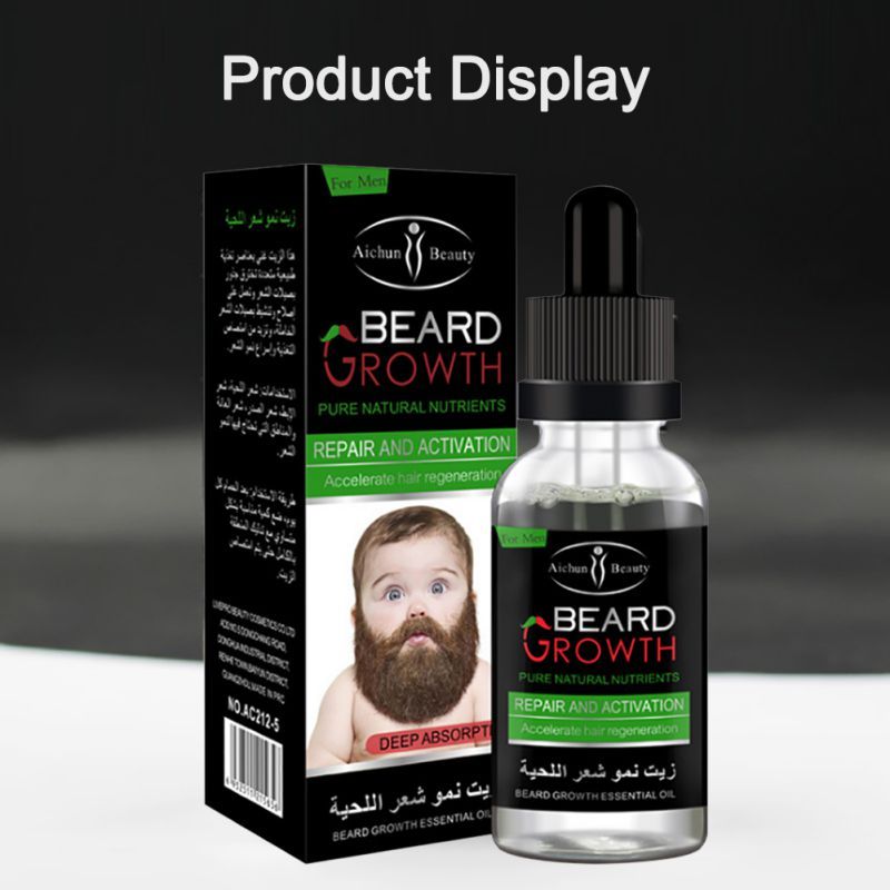 Beard Essential Oils – Mild Skäggvård och Näring