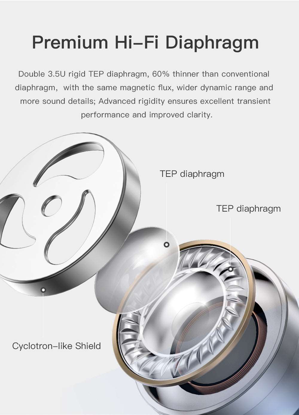 Trådlösa TWS Bluetooth Hörlurar – Lång Batteritid och Små Öronproppar