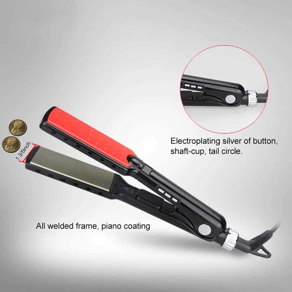 SleekStyle Ceramic Hair Straightener - Quick Styling for Dry Hair