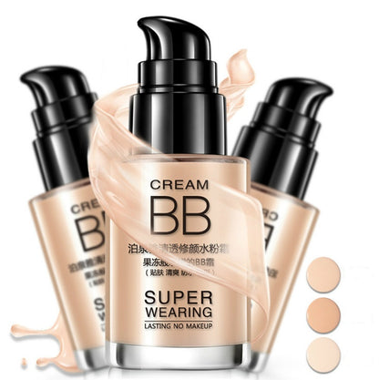 Fuktgivande BB Kräm med Concealer för Naturlig Lyster