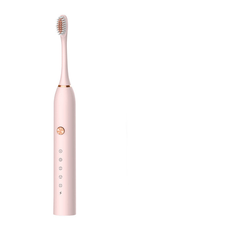 Waterproof USB Rechargeable Electric Toothbrush with Soft Bristles