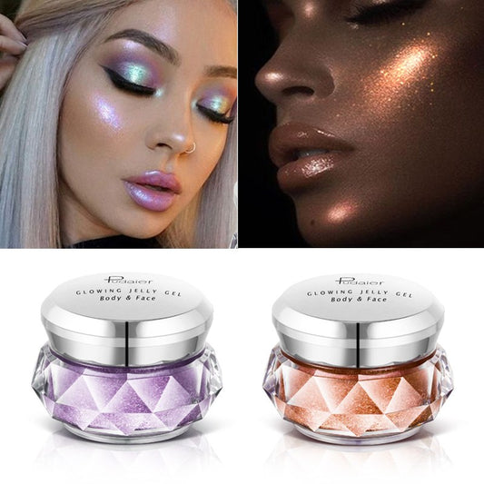 Mermazing Glow Jelly Gel - Highlighter för Ansikte och Kropp