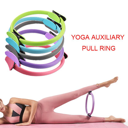 Yoga Fitness Pilates Ring - Magic Circle for Home Exercise and Body Resistance