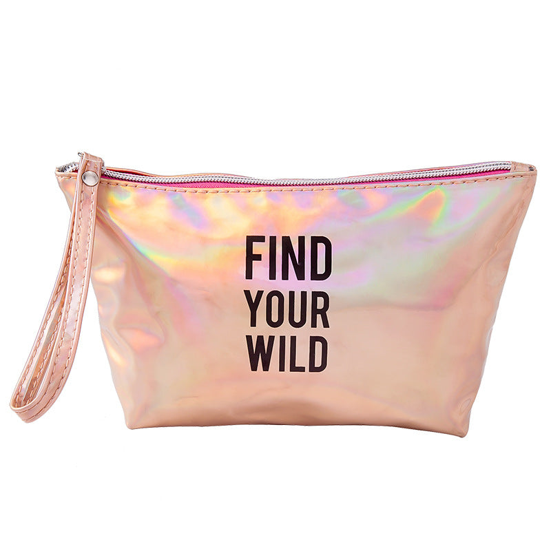 Chic PU Hanging Cosmetic Bag