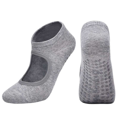 Yoga Sockar Fitness Kropp Non-slip Strumpor