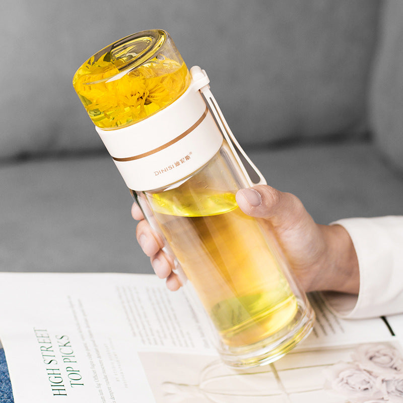 PureGlass Tea Infuser Bottle