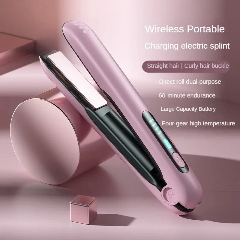 Trådløs Hair Styler Mini 2-i-1 med USB-opladning