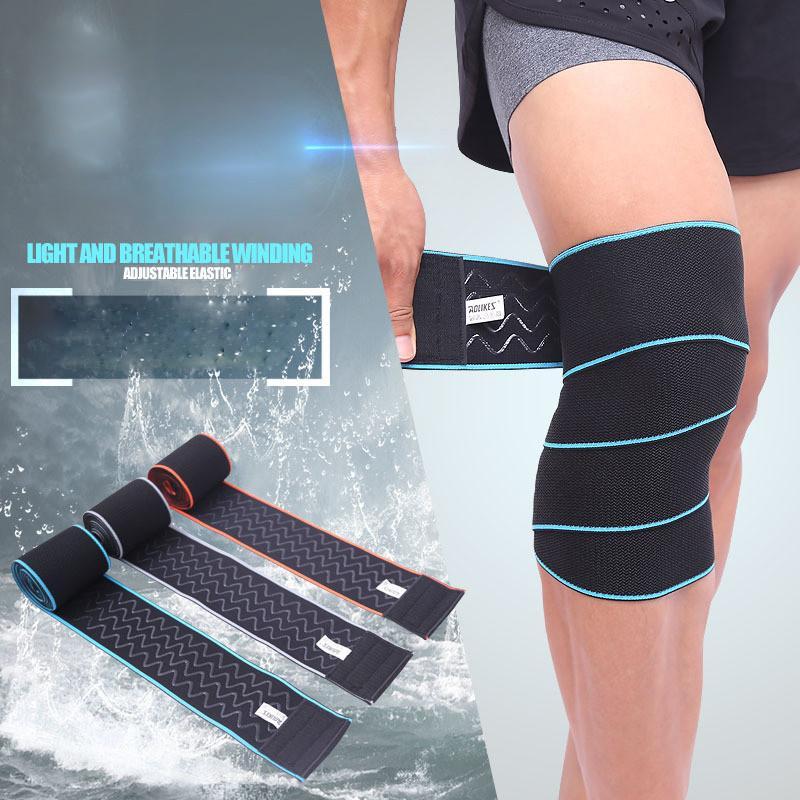 Lifting Knee Wraps - Sporty Knee Wraps for Running, Basketball and Soccer