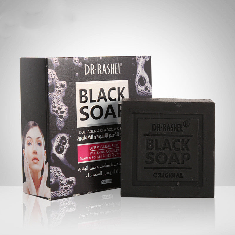 Handmade Black Charcoal Bamboo Soap