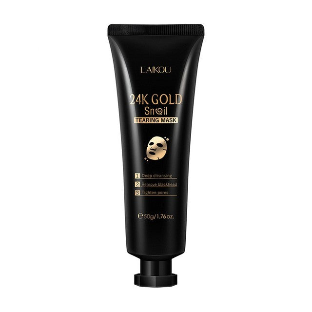 Guld Snigel Tear-Off Mask – Återfuktande Mask