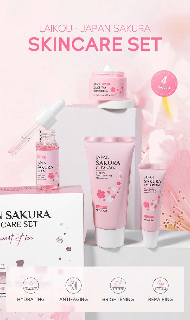 Sakura Hudvårdset – 4-delat Set