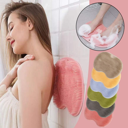 Massage Brush with Suction Cup design