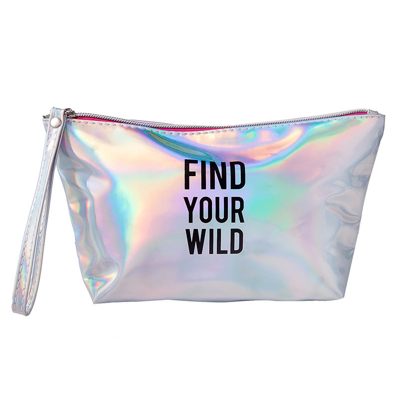 Chic PU Hanging Cosmetic Bag