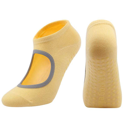 Yoga Sockar Fitness Kropp Non-slip Strumpor