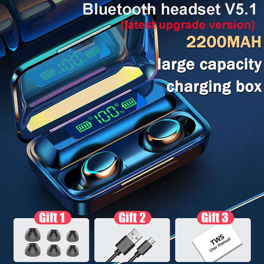 Wireless Bluetooth Headset Sports Mini – Noise Reduction