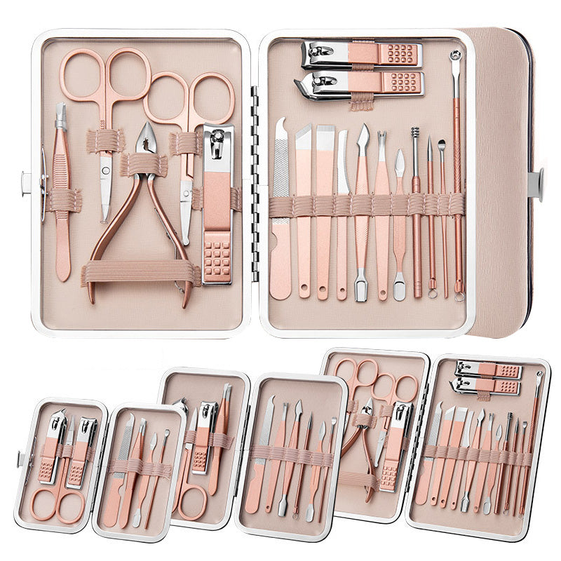 Nail Care For Professionals - Set of Nail Clippers and Tools