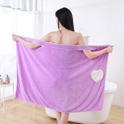 Practical towel made of comfortable fleece