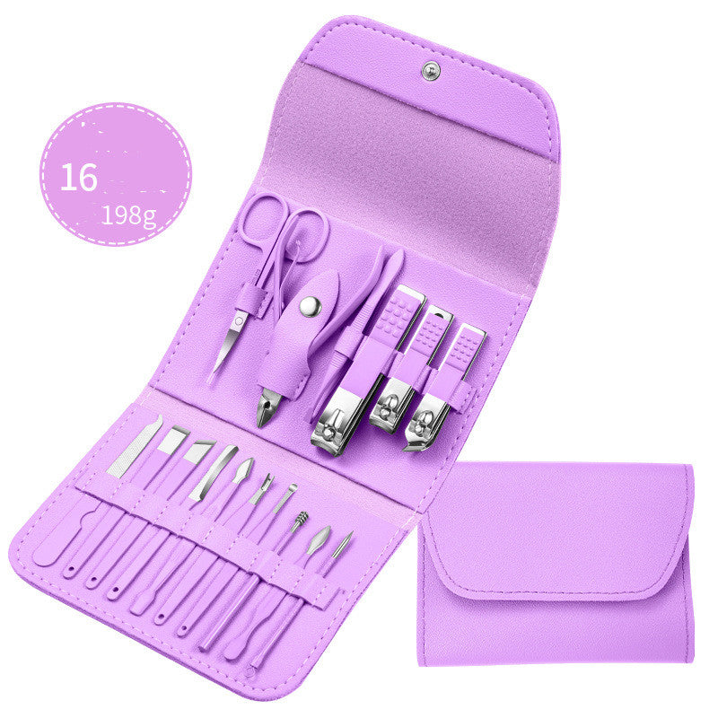 Nail Care For Professionals - Set of Nail Clippers and Tools