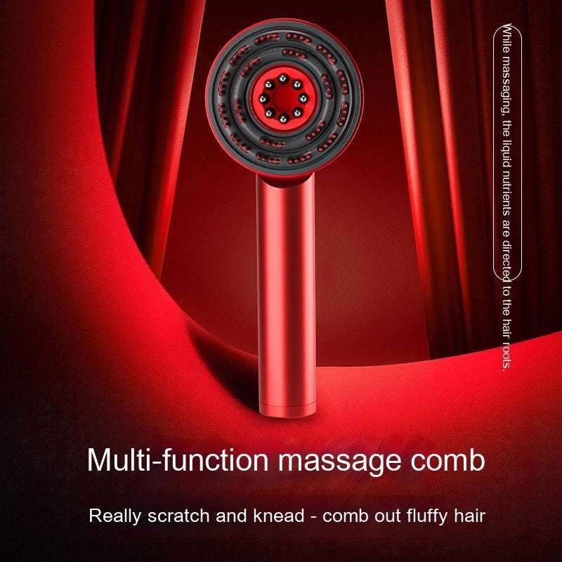 Fluffy Comb – Infraröd Hårvård och Skönhet med Scalp Massager