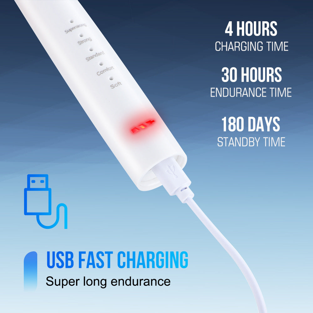 USB Electric Toothbrush Dental Set High Frequency