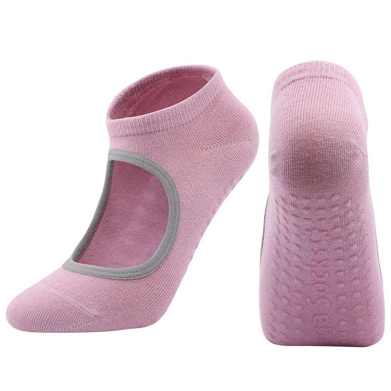 Yoga Sockar Fitness Kropp Non-slip Strumpor