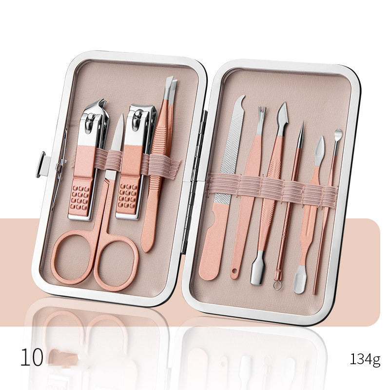 Nail Care For Professionals - Set of Nail Clippers and Tools