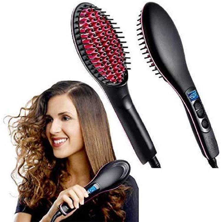 Adjustable Heat Electric Flat Comb