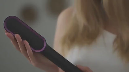 Dual Functional Ceramic Hairbrush: Easy Styling with Intelligent Control